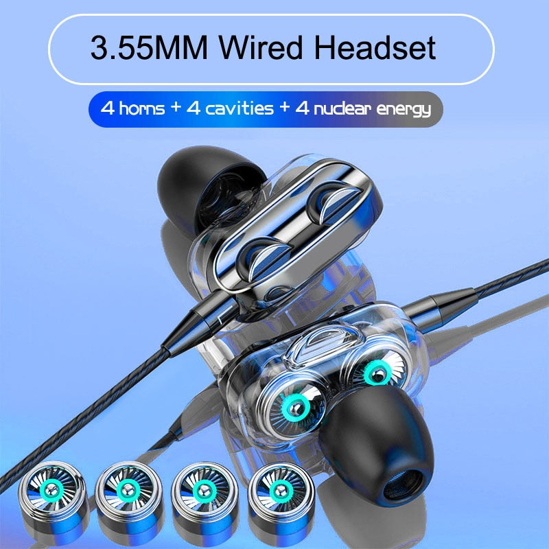 Wired Noise Reduction Earphones Wired Noise Reduction Earphones
